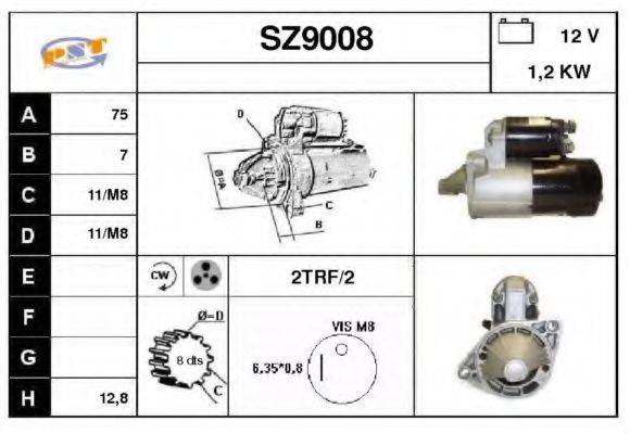 SNRA SZ9008 Стартер