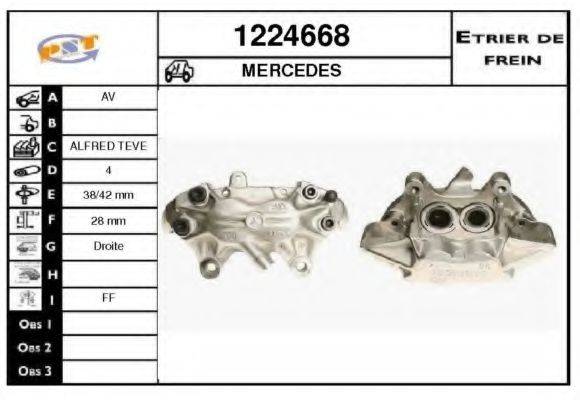 SNRA 1224668 Гальмівний супорт