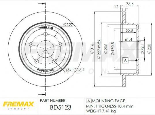 FREMAX BD-5123