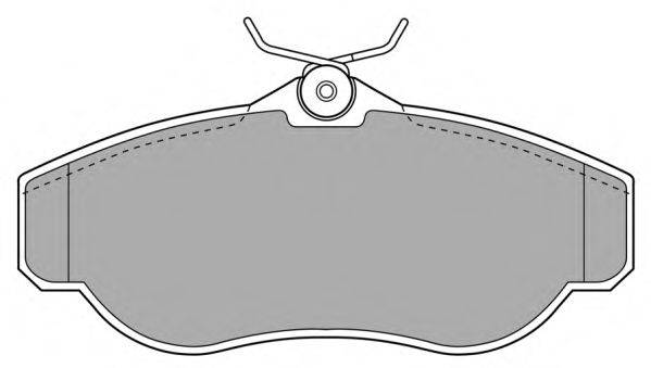 FREMAX FBP0926 Комплект гальмівних колодок, дискове гальмо