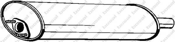 USN DF 083 Середній глушник вихлопних газів