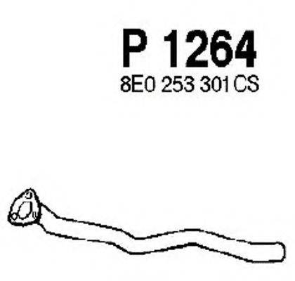 FENNO P1264 Труба вихлопного газу