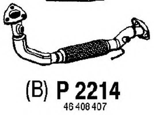 FENNO P2214 Труба вихлопного газу
