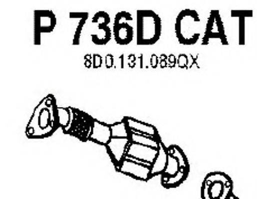 VW 3B0254200H Каталізатор