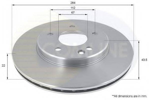 REMSA 6313.1 гальмівний диск