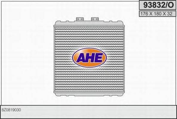 AHE 93832O Теплообмінник, опалення салону