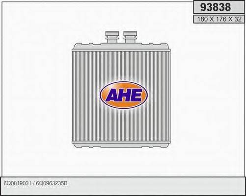 AHE 93838 Теплообмінник, опалення салону