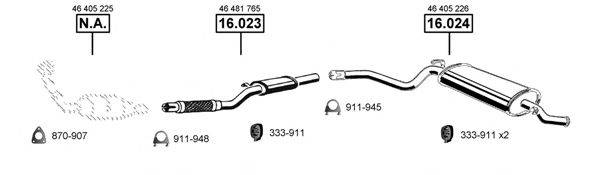 ASMET FI160435 Система випуску ОГ