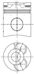 KOLBENSCHMIDT 99750600 Поршень