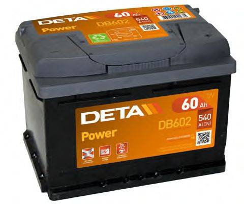 DETA DB602 Стартерна акумуляторна батарея; Стартерна акумуляторна батарея