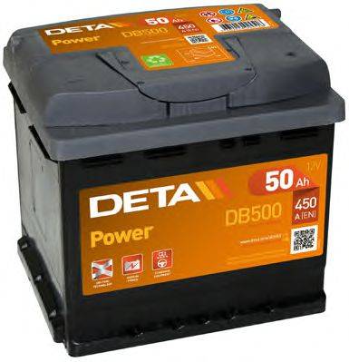 DETA DB500 Стартерна акумуляторна батарея; Стартерна акумуляторна батарея