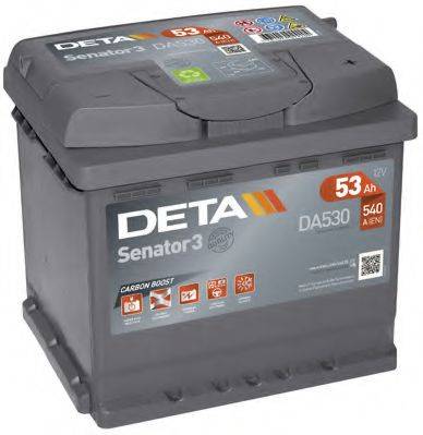 DETA DA530 Стартерна акумуляторна батарея; Стартерна акумуляторна батарея
