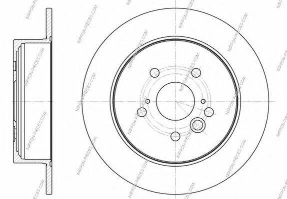 NPS 61-02-221 гальмівний диск