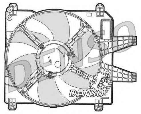 NPS DER09004 Вентилятор, охолодження двигуна