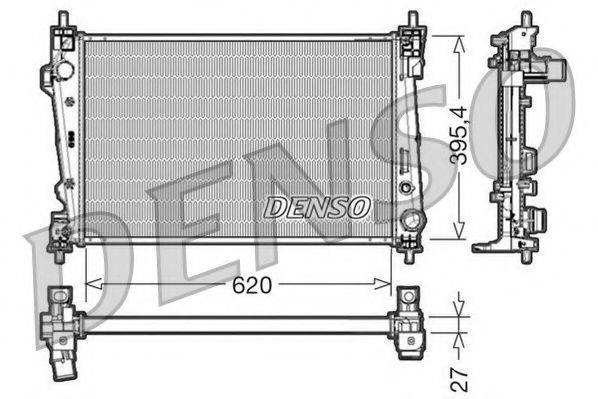 NPS DRM01007 Радіатор, охолодження двигуна