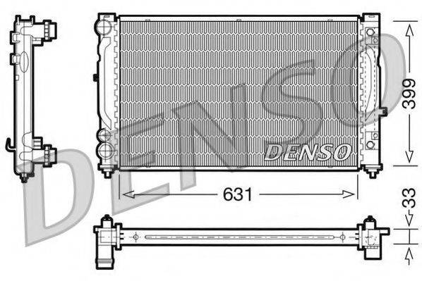 NPS DRM02030 Радіатор, охолодження двигуна