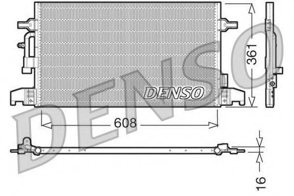 NPS DCN02016 Конденсатор, кондиціонер
