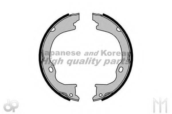 ASHUKI HRK13123 Комплект гальмівних колодок