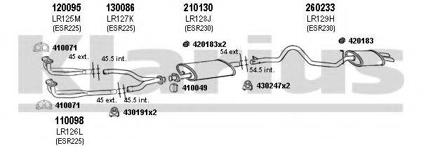 KLARIUS 090126E Система випуску ОГ