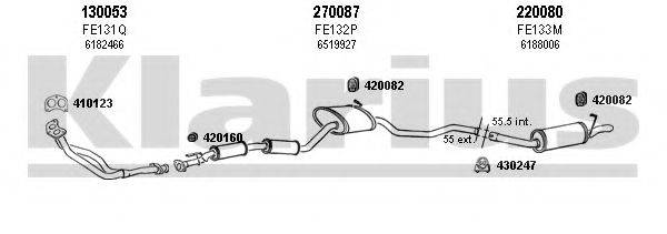 KLARIUS 360904E Система випуску ОГ