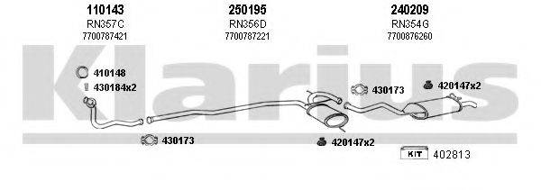 KLARIUS 720127E Система випуску ОГ