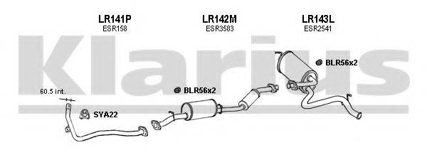 KLARIUS 090144U Система випуску ОГ