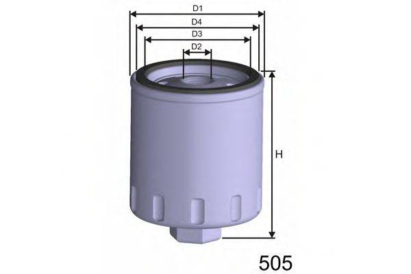 MISFAT M333 Паливний фільтр
