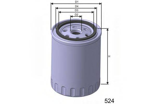 MISFAT Z164B Масляний фільтр