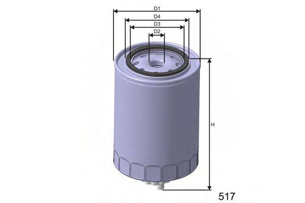 MISFAT M350 Паливний фільтр