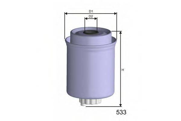 MISFAT M623 Паливний фільтр