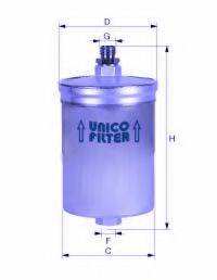 UNICO FILTER FI81463 Паливний фільтр
