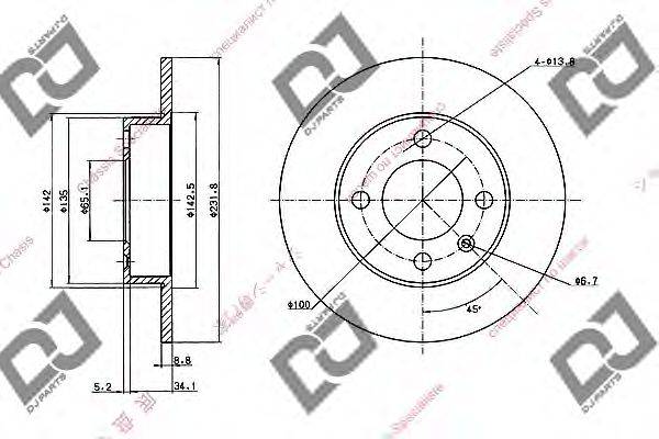 DJ PARTS BD1849