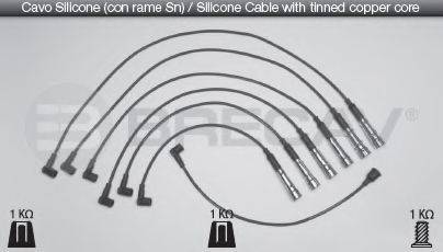 BRECAV 08521 Комплект дротів запалювання