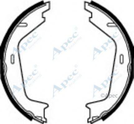 APEC BRAKING SHU798 Гальмівні колодки