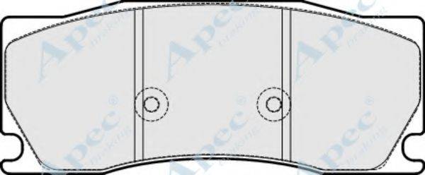 APEC BRAKING PAD1724