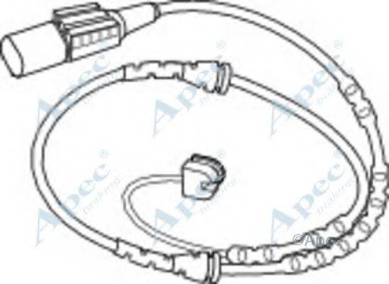 APEC BRAKING WIR5257 Покажчик зносу, накладка гальмівної колодки