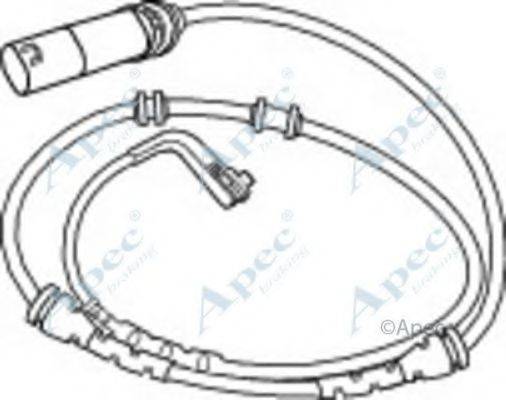 APEC BRAKING WIR5273 Покажчик зносу, накладка гальмівної колодки