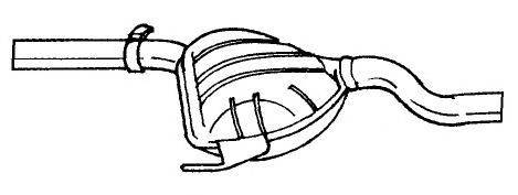 SIGAM 12468 Середній глушник вихлопних газів