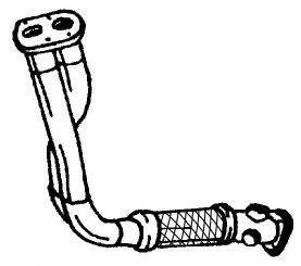 SIGAM 13108 Труба вихлопного газу