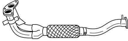 SIGAM 24113 Труба вихлопного газу