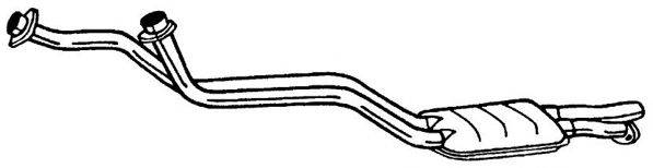 MTS 10019 Труба вихлопного газу