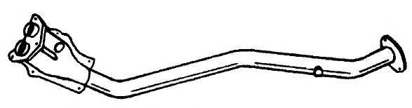 MTS 10149 Труба вихлопного газу