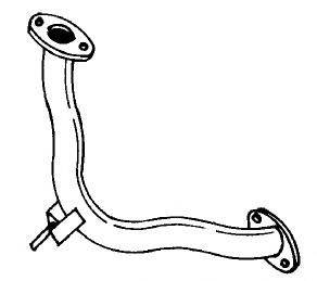 SIGAM 44110 Труба вихлопного газу