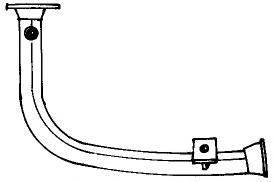MTS 18670 Труба вихлопного газу