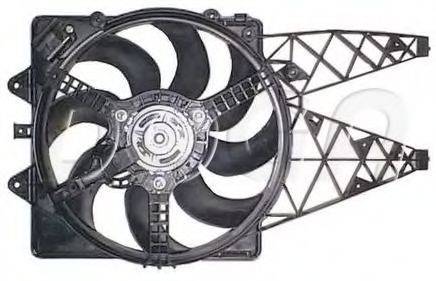 DOGA EFI101 Вентилятор, охолодження двигуна