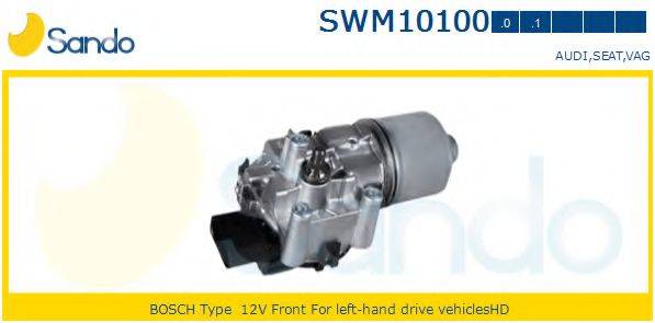 SANDO SWM101001 Двигатель стеклоочистителя