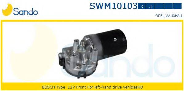SANDO SWM101030 Двигун склоочисника