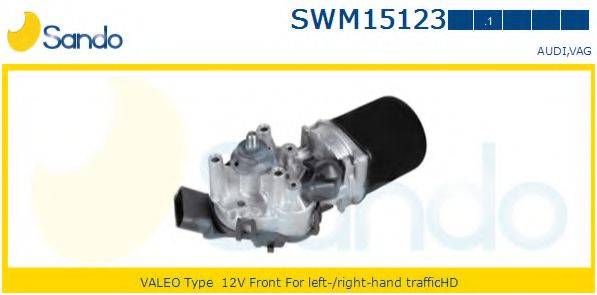 SANDO SWM151231 Двигун склоочисника
