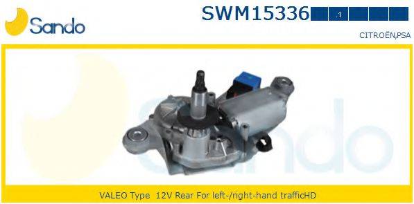 SANDO SWM153361 Двигун склоочисника