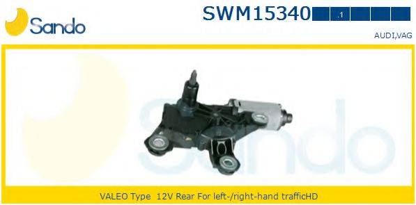 SANDO SWM153401 Двигатель стеклоочистителя